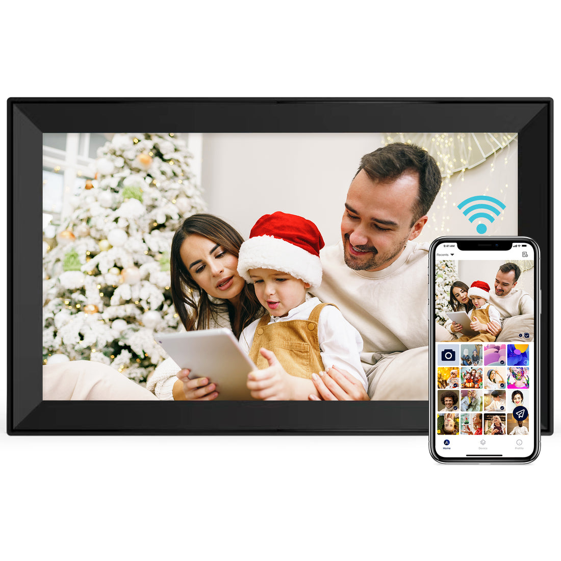 15.6 Inch Wall Mountable Wi-Fi Digital Picture Frame